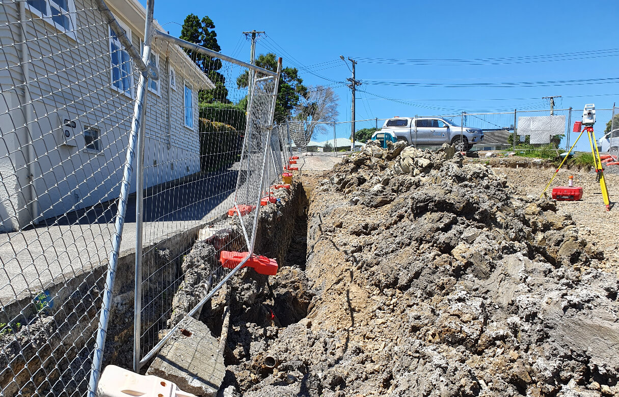 Surveying after an earthquake