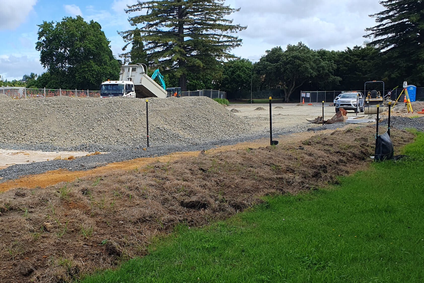 Constructing a Library Carpark